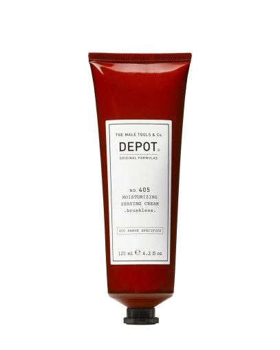 Depot 405 hydrating shaving cream without foam with aloe and menthol