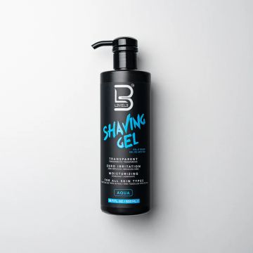 L3VEL3 -Гел за бръснене - Shaving  gel - Aqua - 30гр